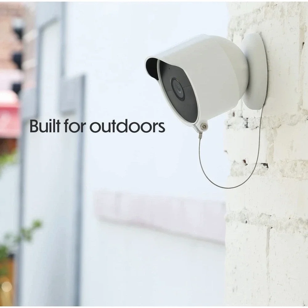 Anti-Theft Mount for Google Nest Cam Outdoor or Indoor, Battery-Made for Google